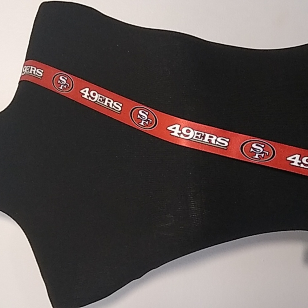 HANDMADE Football Purse (SAN FRANCISCO 49ERS) 🏈 - Picture 8 of 17
